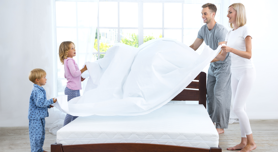 Substituir toda a roupa da cama semanalmente
